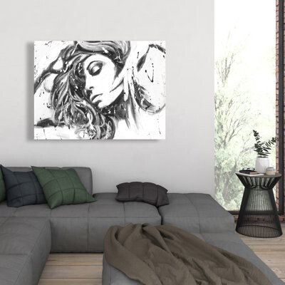 Red Barrel Studio Dance all night - Bedroom Figurative Canvas for Home Decor