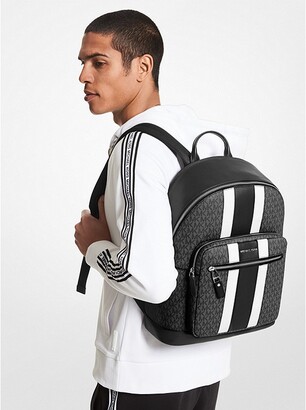 hudson logo stripe backpack