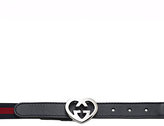 Thumbnail for your product : Gucci Toddler's & Little Girl's GG Heart Buckle Belt