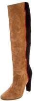 Thumbnail for your product : Michel Perry Colorblock Suede Knee-High Boots