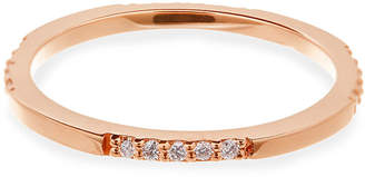 Lana 14K Rose Gold Expose Ring with Diamonds, Size 7