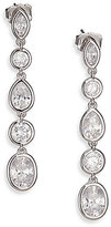 Thumbnail for your product : Adriana Orsini Sterling Silver Multi-Shape Linear Earrings