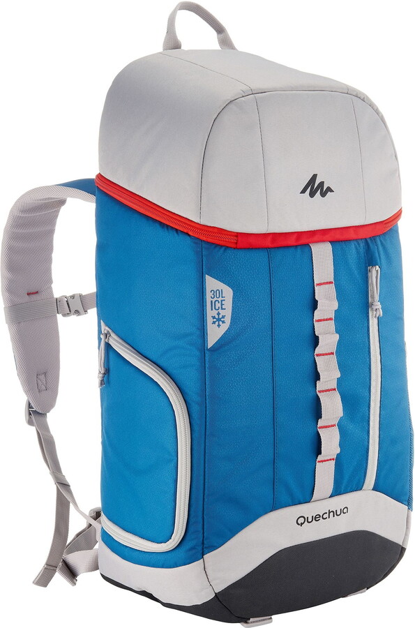 Decathlon Quechua Hiking 36 Can Cooler Backpack , Blue Multi