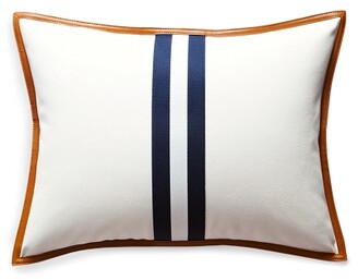 Ralph Lauren Lafayette Leather Throw Pillow - ShopStyle