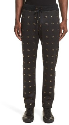 Versace Men's Jeans Logo Print Sweatpants