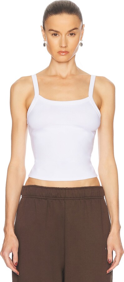 Alo Alosoft Sweet Talker Tank Top in White