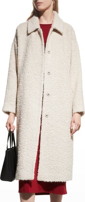 Eileen Fisher Long Alpaca Coat