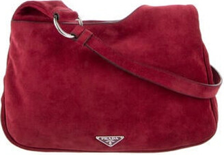 Prada Camoscio Cross Shoulder Bag - ShopStyle