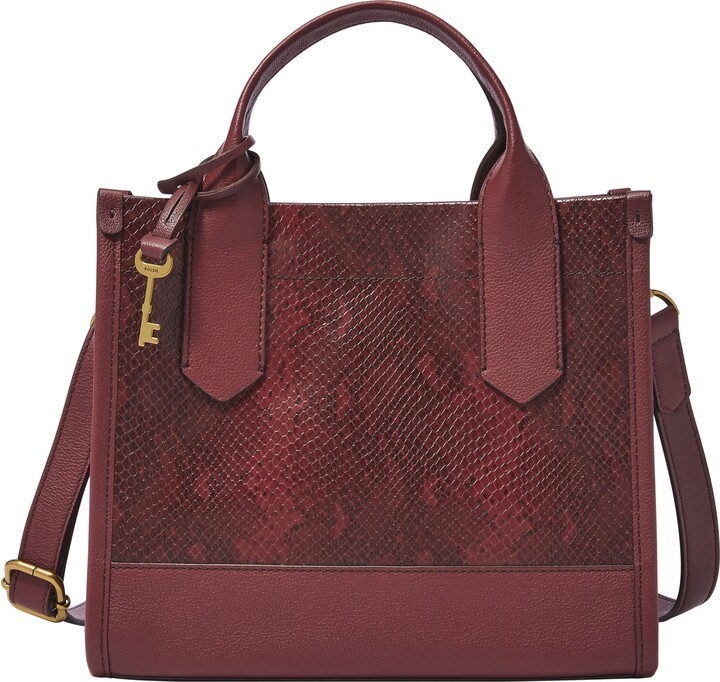Fossil Satchel Handbags | ShopStyle