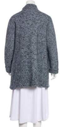 Armani Collezioni Wool & Mohair-Blend Coat w/ Tags
