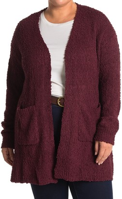 bobeau open front cardigan