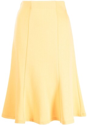 Victor Glemaud High-Waist Tulip Skirt