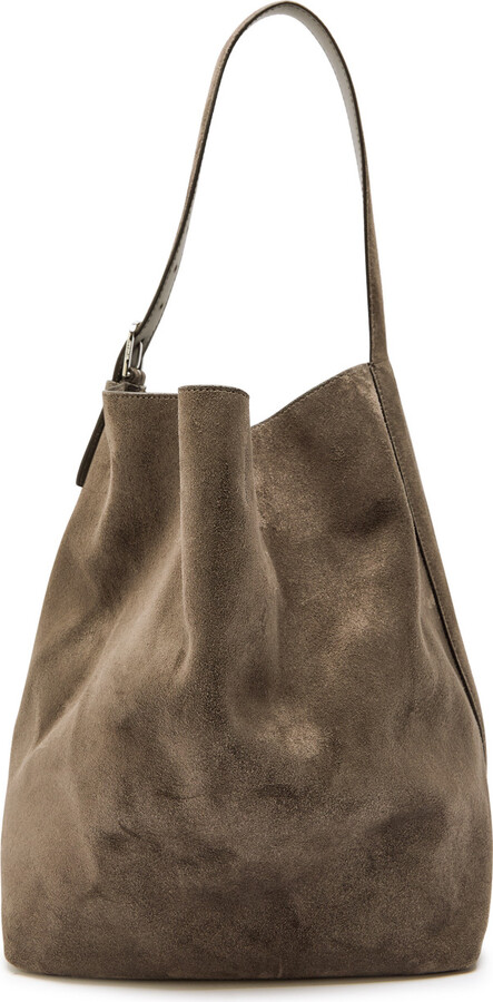 Totême Belted Suede Tote