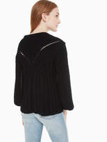 Thumbnail for your product : Kate Spade velvet ribbon sweater