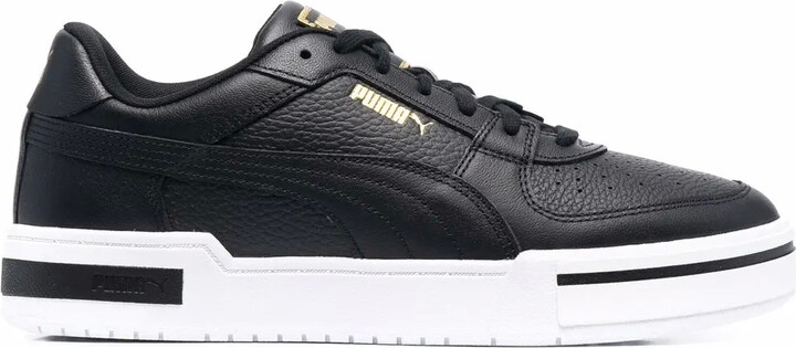 puma leather black