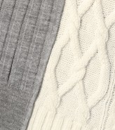 Thumbnail for your product : Sacai Ribbed and cable-knit wool sweater