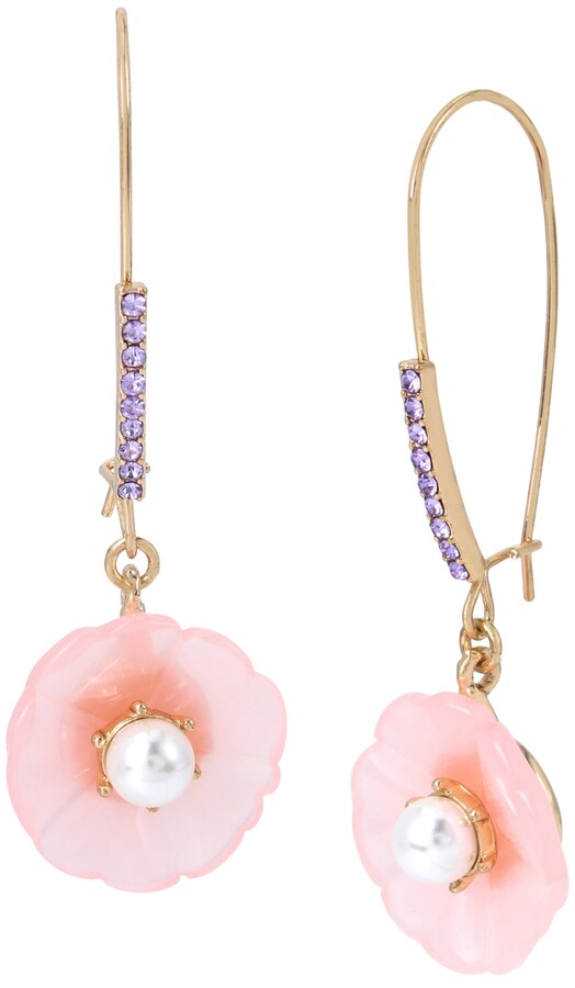 Betsey Johnson Pink Earrings | Shop the world's largest collection 