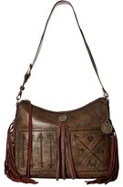 Thumbnail for your product : American West Cross My Heart Zip Top Shoulder Bag Shoulder Handbags