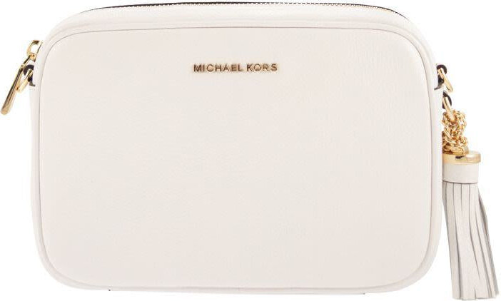 Michael Kors Ginny - Leather Shoulder Bag - ShopStyle