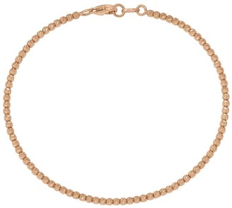 Italian Gold Diamond-Cut Beaded Bracelet 14K, 4.2g
