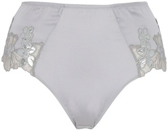 high waisted satin panties