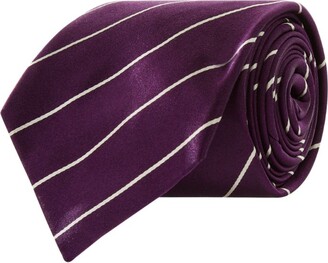 Ralph Lauren Purple Label Satin Stripe Tie