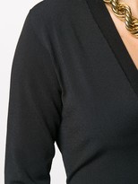 Thumbnail for your product : D-Exterior Knitted Cropped Cardigan