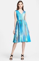 Thumbnail for your product : Tracy Reese 'Dolce Vida' Print Stretch Twill Dress