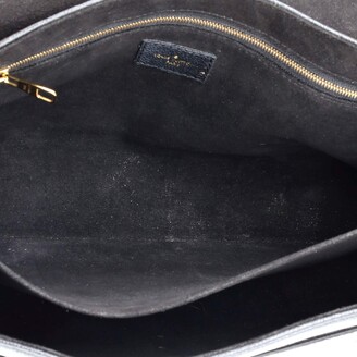 Pre-owned Louis Vuitton Black Monogram Empreinte Leather St Germain Pm Bag
