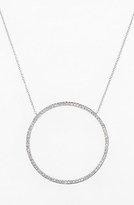 Thumbnail for your product : Nadri Pavé Circle Pendant Necklace