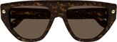 Thumbnail for your product : Alexander McQueen Sunglasses Aviator Frame Sunglasses