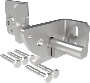 Barrette Outdoor Living Heavy-Duty Floating Bar Gate Latch