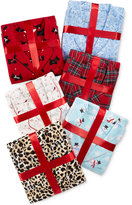 Thumbnail for your product : Charter Club Holiday Lane Flannel Notch Collar Top and Pajama Pants Set