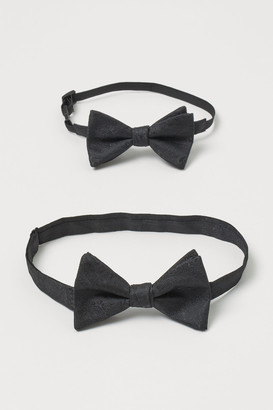 H&M Adult and child bow ties