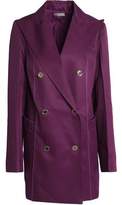 Thumbnail for your product : Nina Ricci Double-Breasted Wool And Silk-Blend Jacket