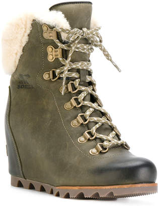 Sorel lace up boots