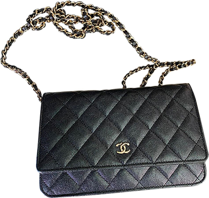 Chanel Wallet On Chain Timeless/Classique leather crossbody bag ShopStyle