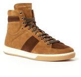 Thumbnail for your product : Saint Laurent Classic Suede High-Top Sneakers