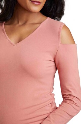 cold shoulder maternity tops