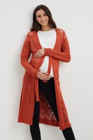 Thumbnail for your product : Dorothy Perkins Womens Maternity Crochet Longline Cardigan