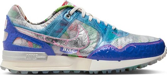 Adult Nike Air Pegasus '89 G NRG Spikeless Golf Shoes M11/W12.5 Regular Blue/Pink/Silver