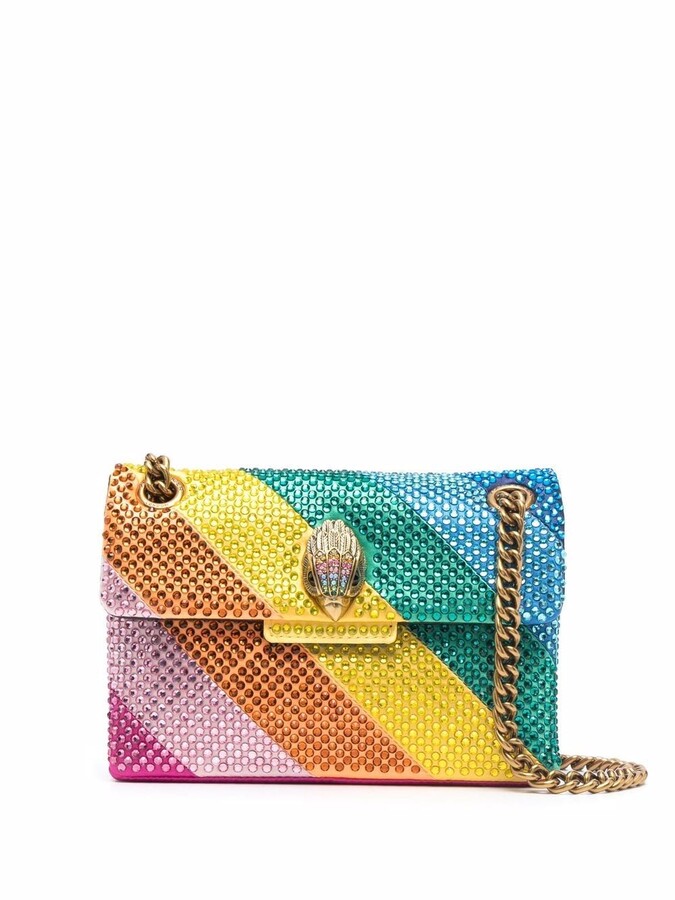 Rhinestone-embellished Mini Bag