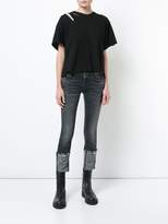 Thumbnail for your product : Amiri distressed detail T-shirt