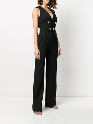 Balmain Double-Breasted Tailored Jumpsuit