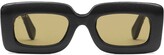 Thumbnail for your product : Gucci Rectangular Frame Sunglasses