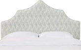 Thumbnail for your product : Skyline Furniture Camille Headboard, Ivory/Blue