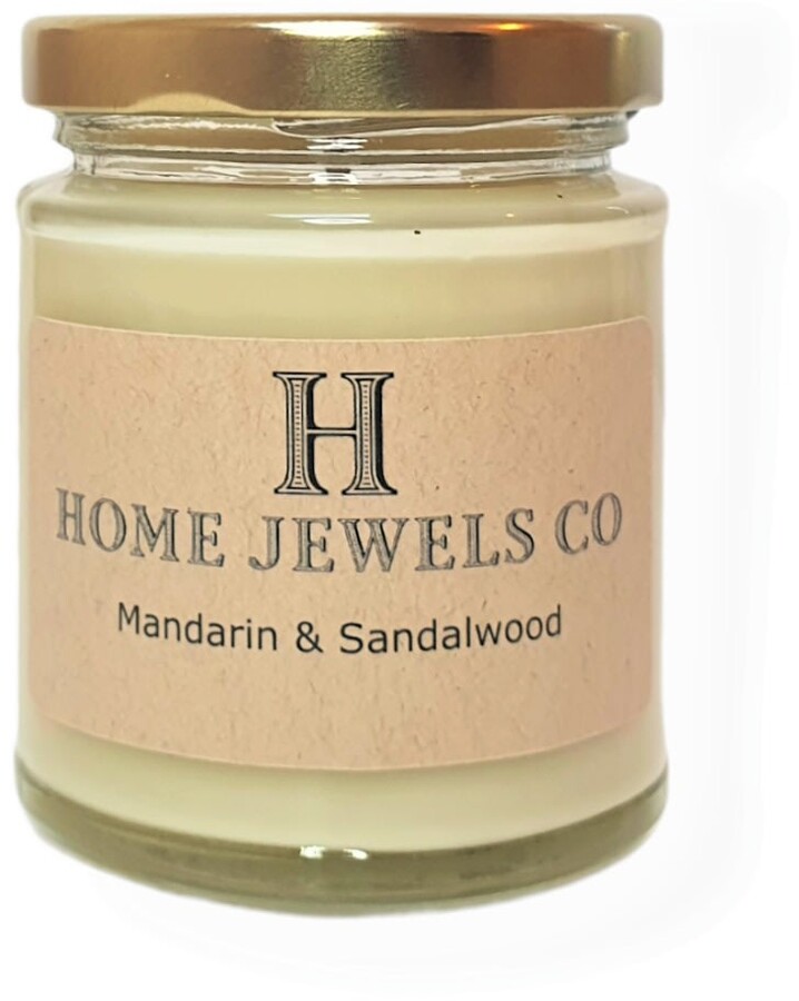 Home Jewels Co Mandarin & Sandalwood Scented Candle ShopStyle