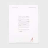 Thumbnail for your product : Paul Smith Iconic Fashion Designers Part Two Print By Le Duo For Image Republic
