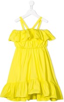 Thumbnail for your product : Msgm Kids Ruffled Sundress