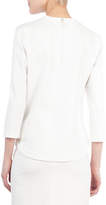 Thumbnail for your product : Akris Punto 3/4-Sleeve 3D Paillettes Sweatshirt